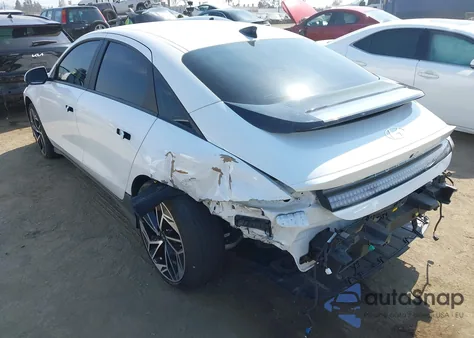 2023 Hyundai Ioniq 6 Sel z USA, uszkodzony, nr VIN KMHM34AA0PA028579